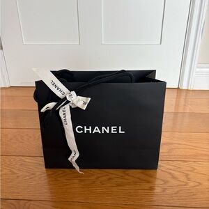 Chanel Black Shopping Bag